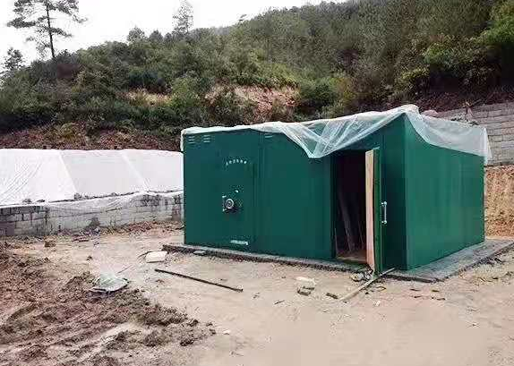 老城镇露天如何存放爆破线放炮线等爆破器材？